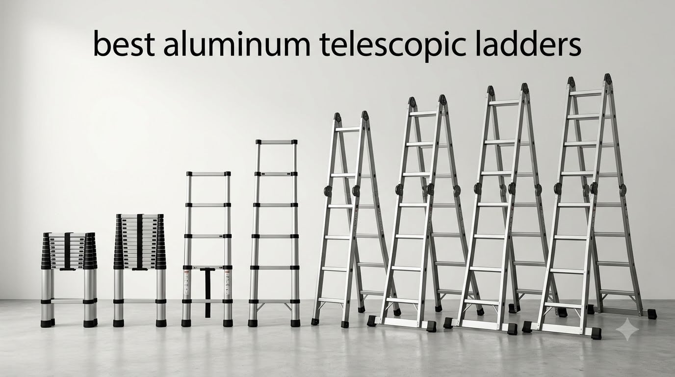 best aluminum telescopic ladders