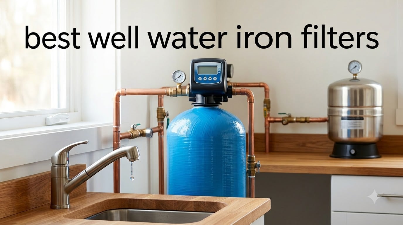 best well water iron filters
