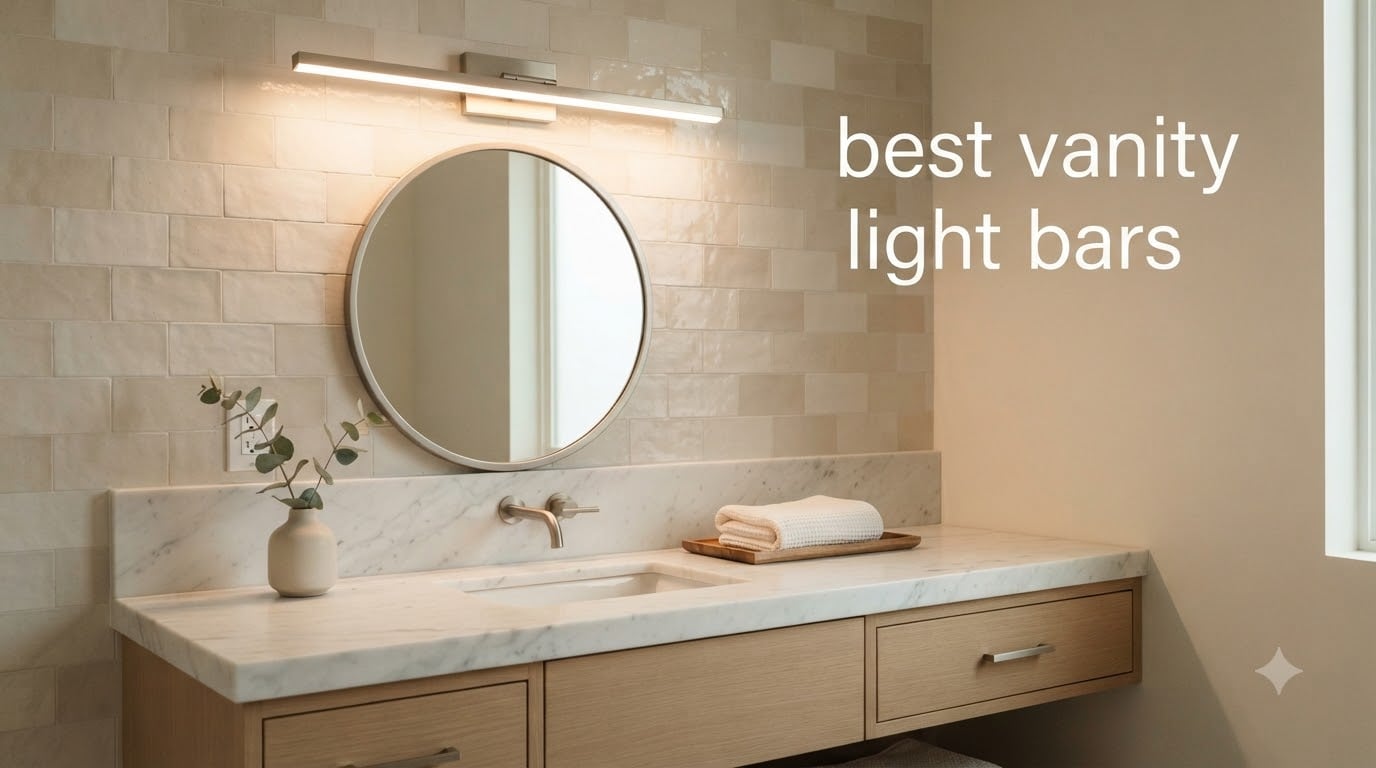 best vanity light bars