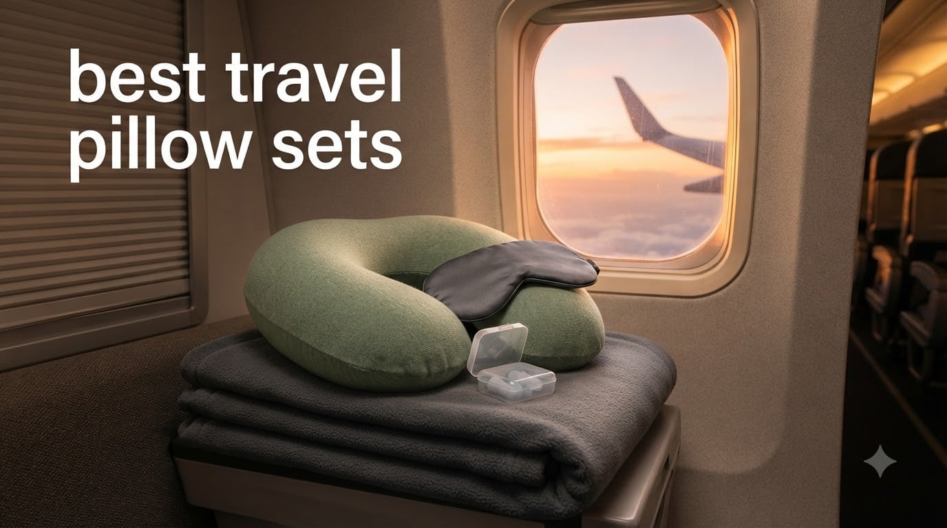 best travel pillow sets