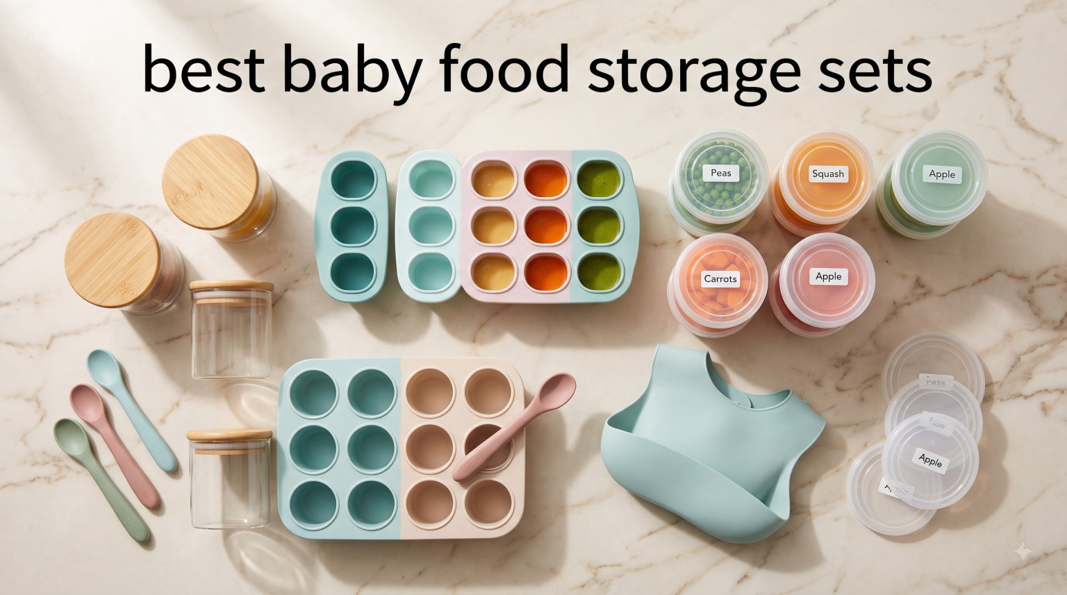 best baby food storage sets