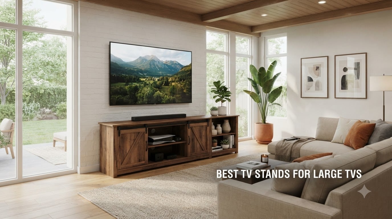 best tv stands for large tvs