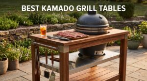 best kamado grill tables