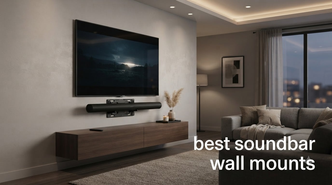 best soundbar wall mounts