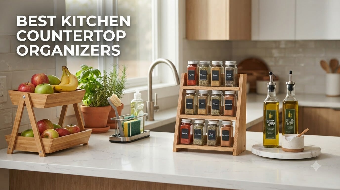 best kitchen countertop organizers