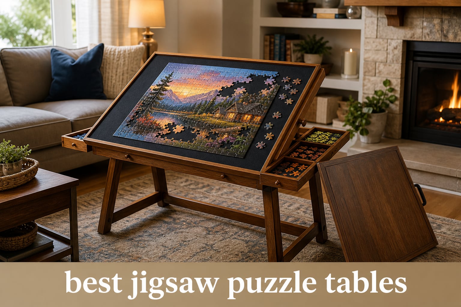 best jigsaw puzzle tables