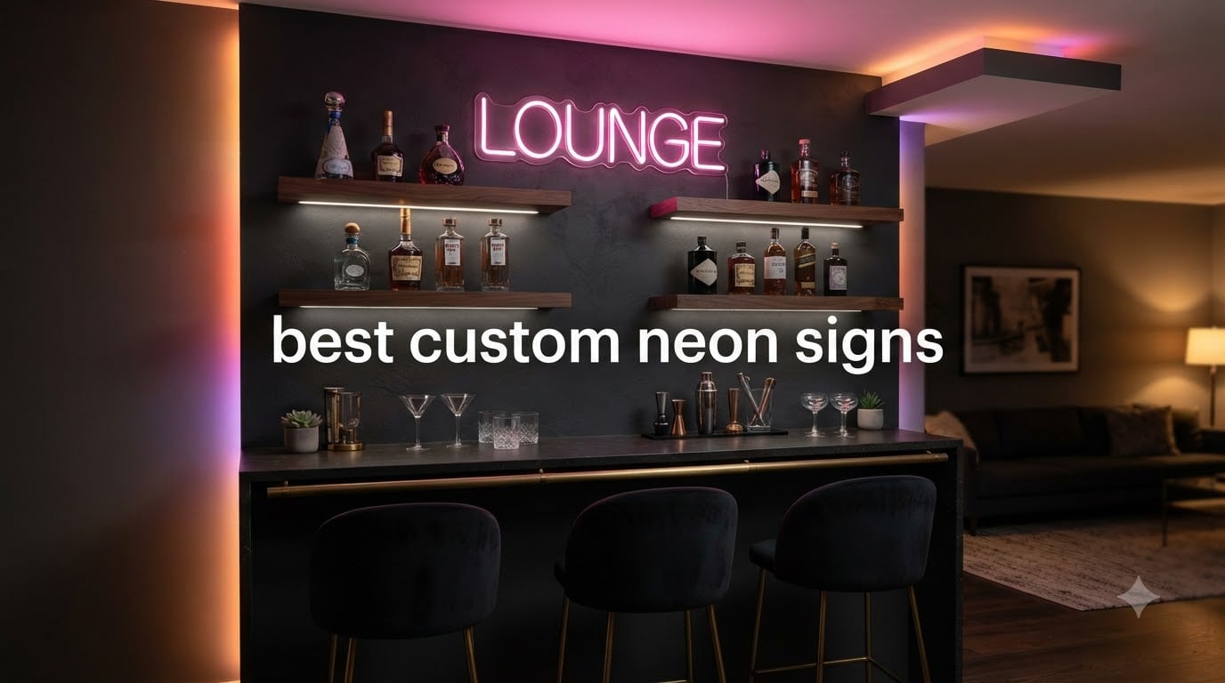 best custom neon signs