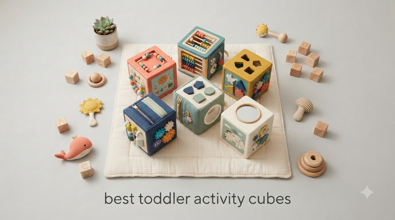 best toddler activity cubes