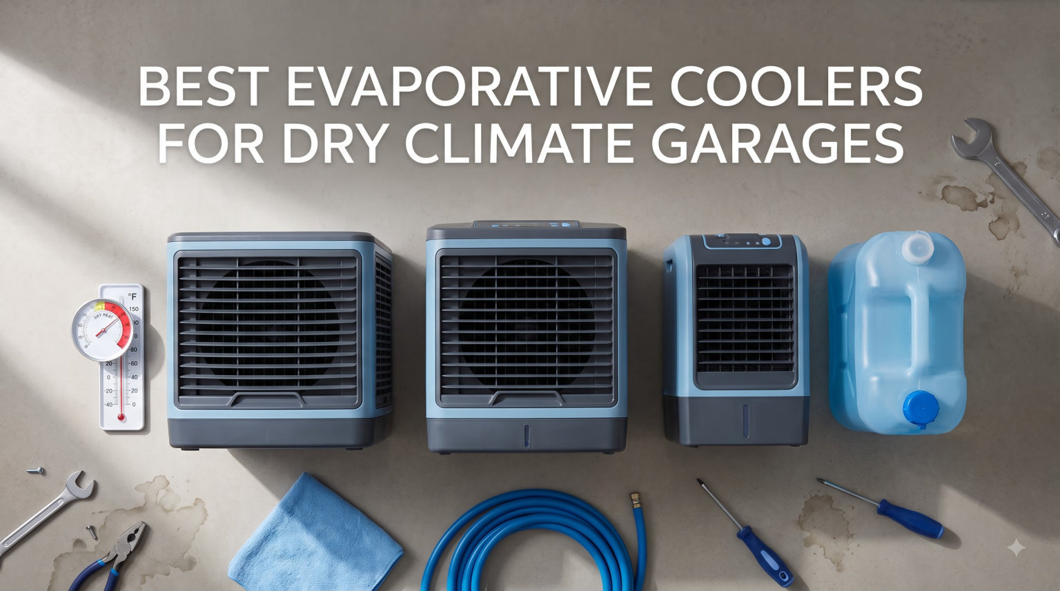 best evaporative coolers for dry climate garages