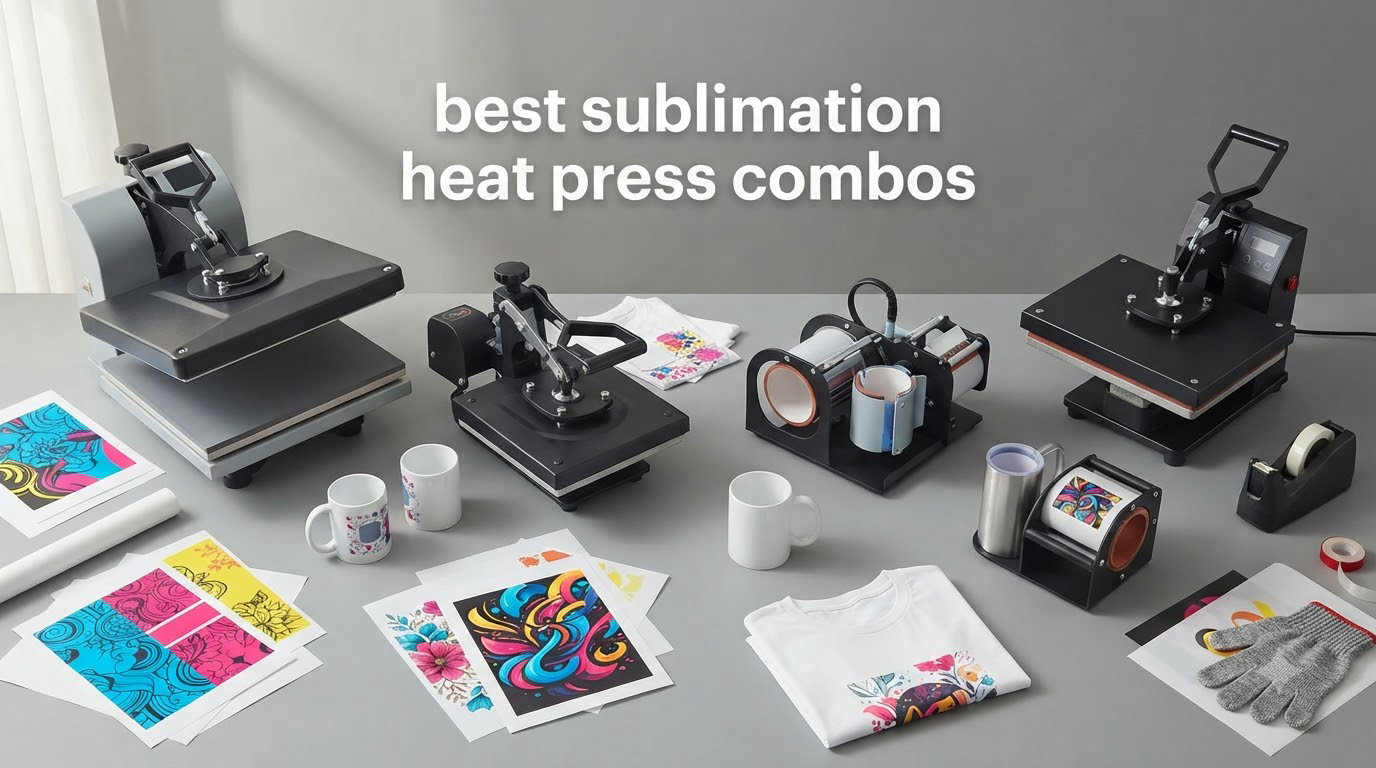 best sublimation heat press combos