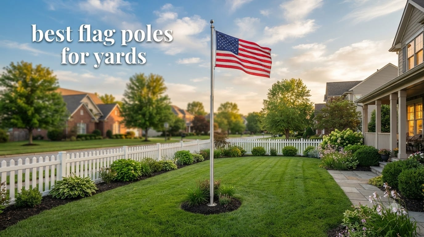 best flag poles for yards