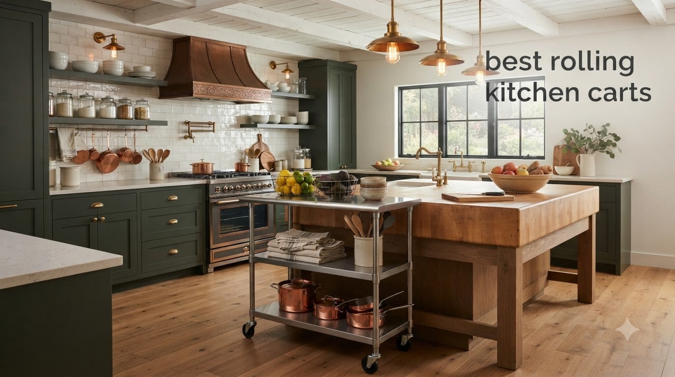 best rolling kitchen carts