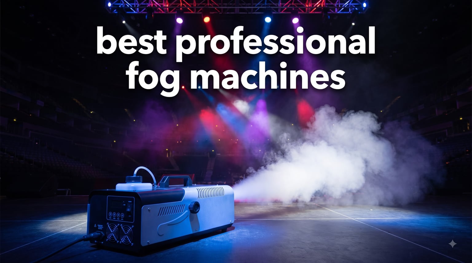 best professional fog machines