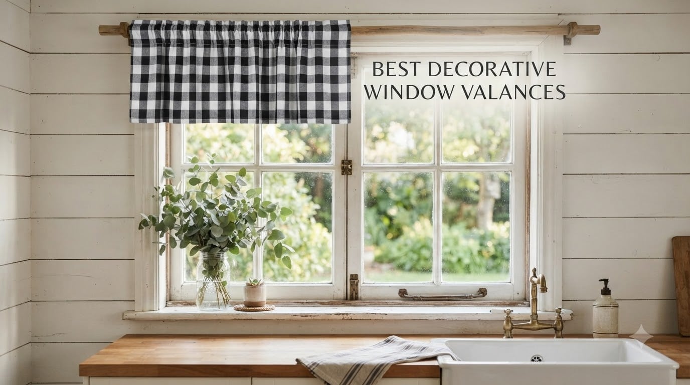 best decorative window valances