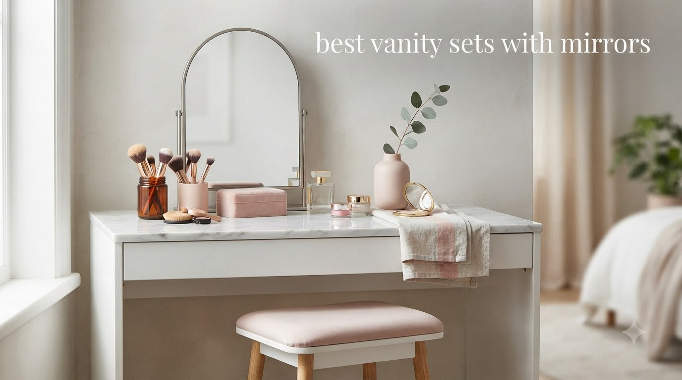 best vanity sets with mirrors