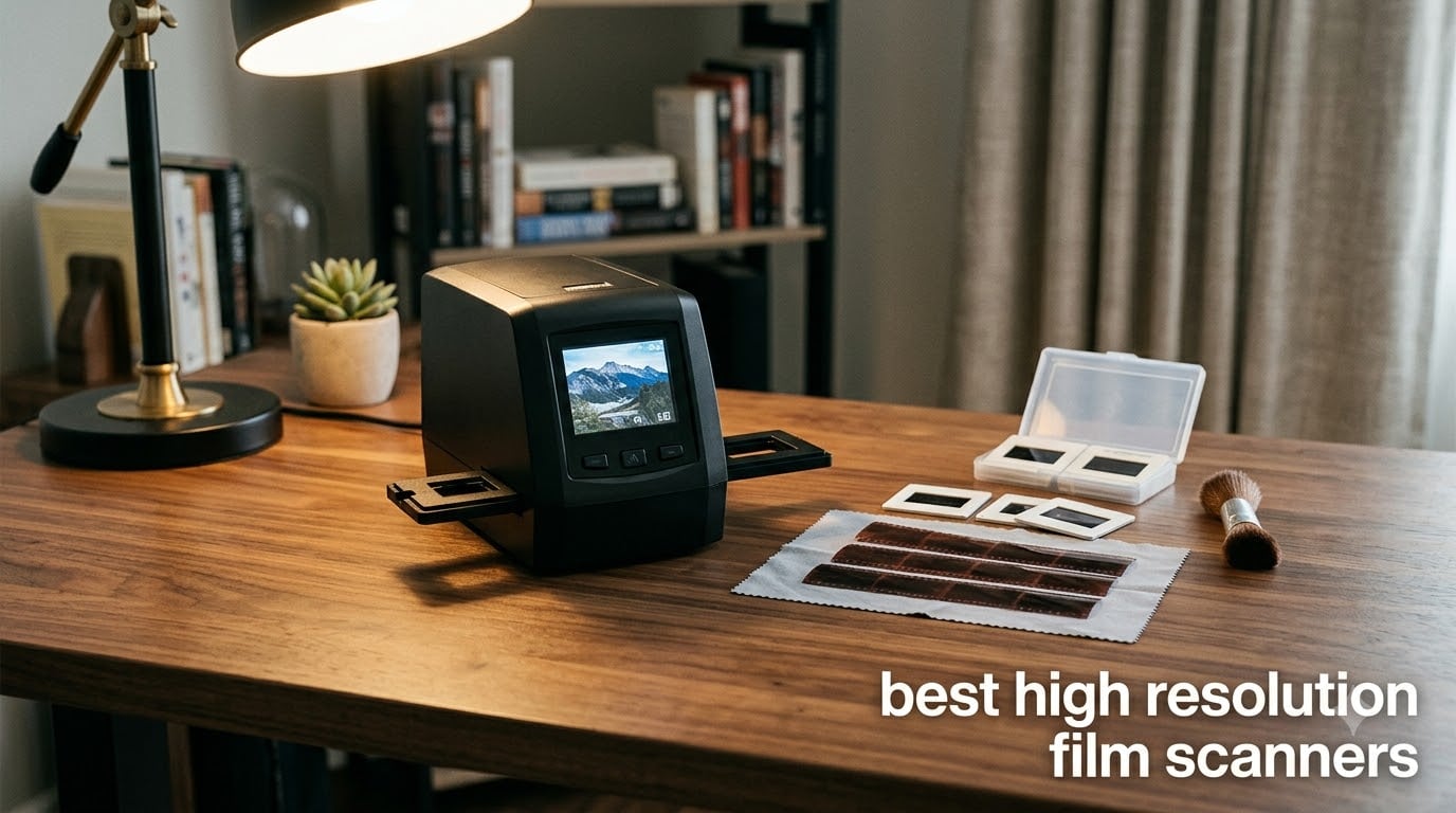 best high resolution film scanners