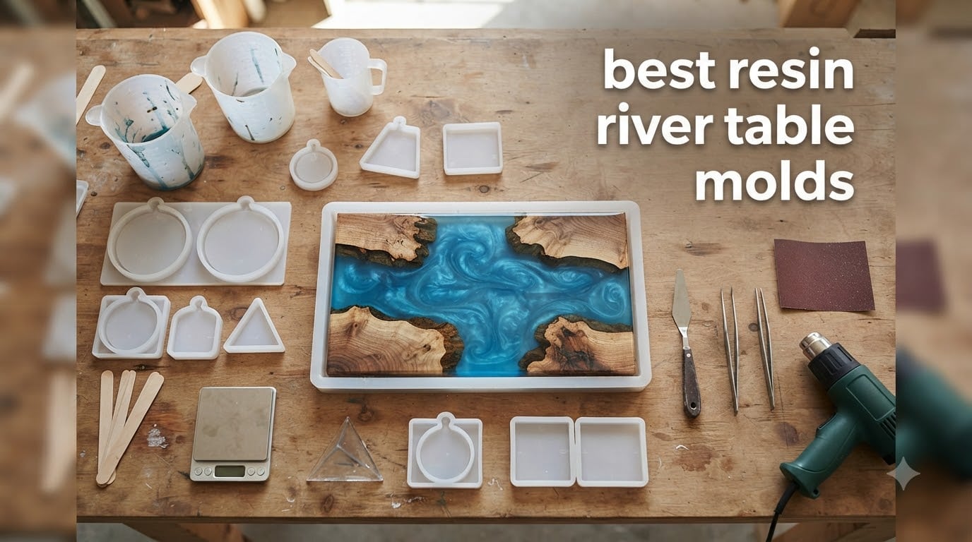 best resin river table molds