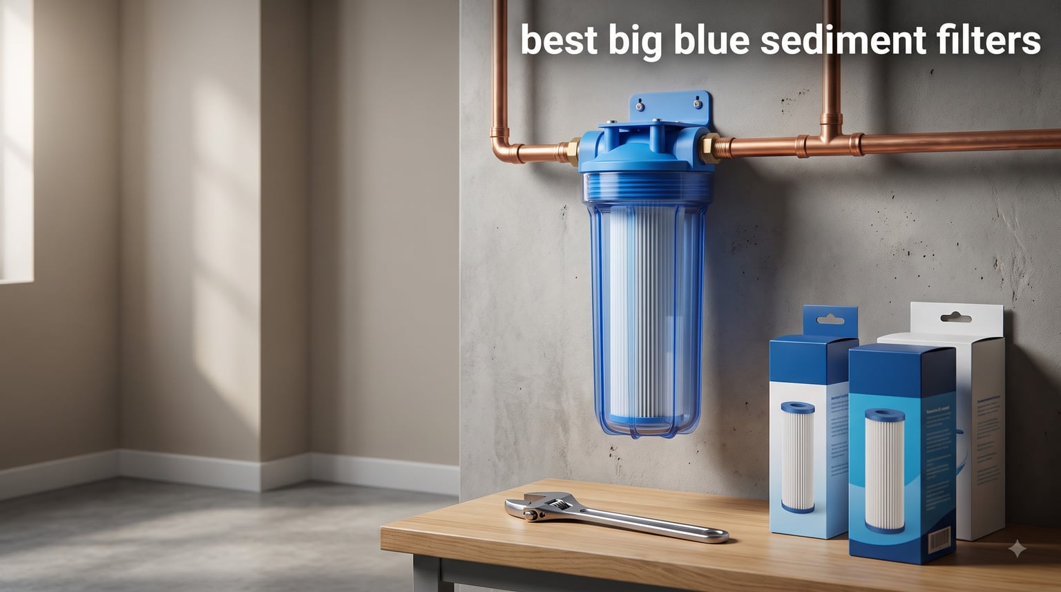 best big blue sediment filters