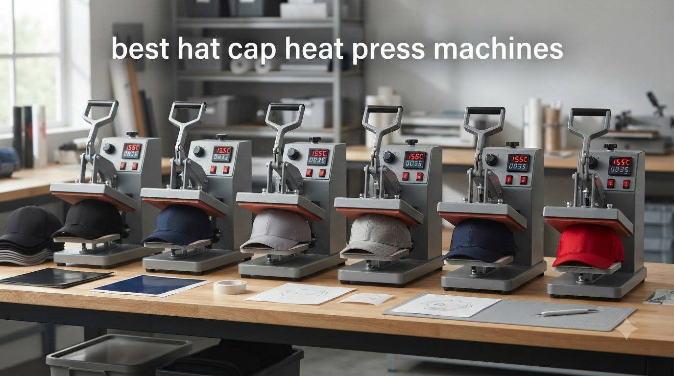 best hat cap heat press machines