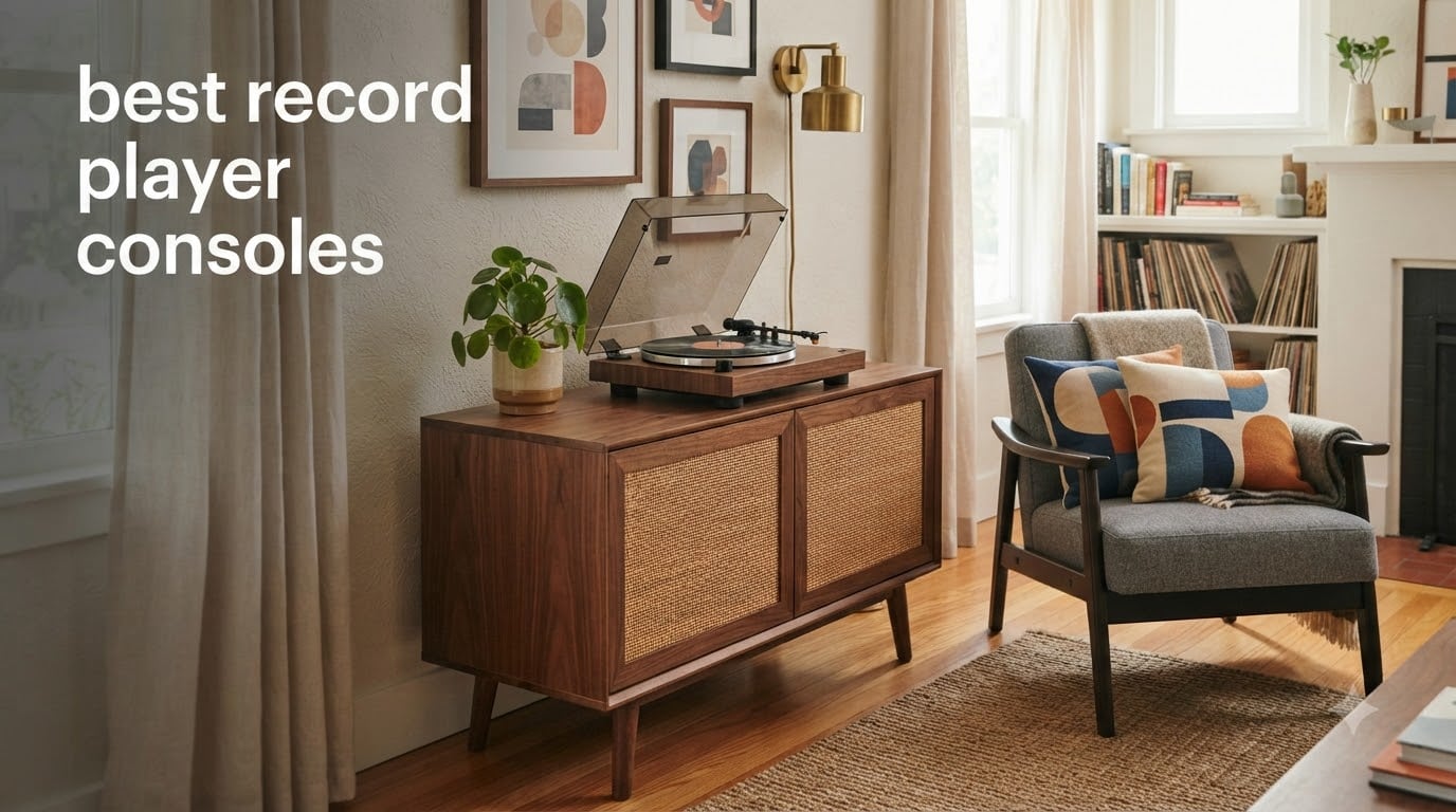 best record player consoles