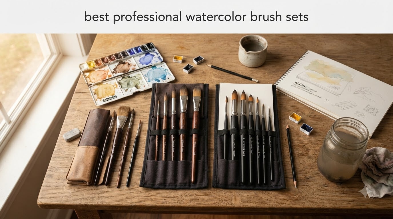 best professional watercolor brush sets