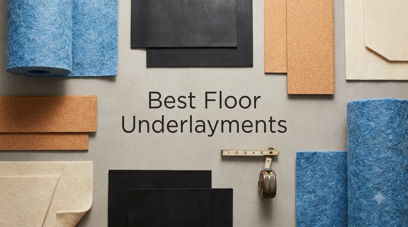 Best Floor Underlayments