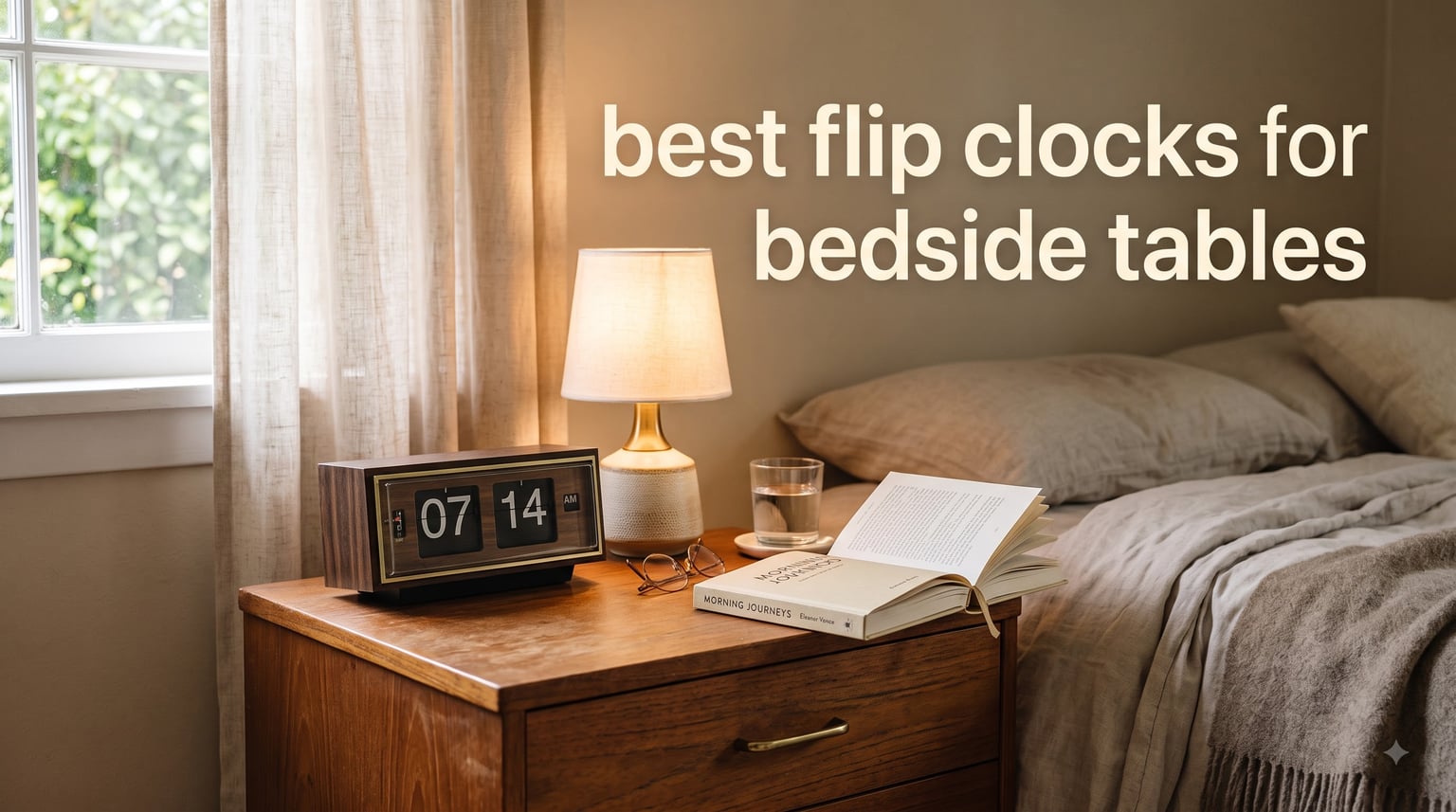best flip clocks for bedside tables