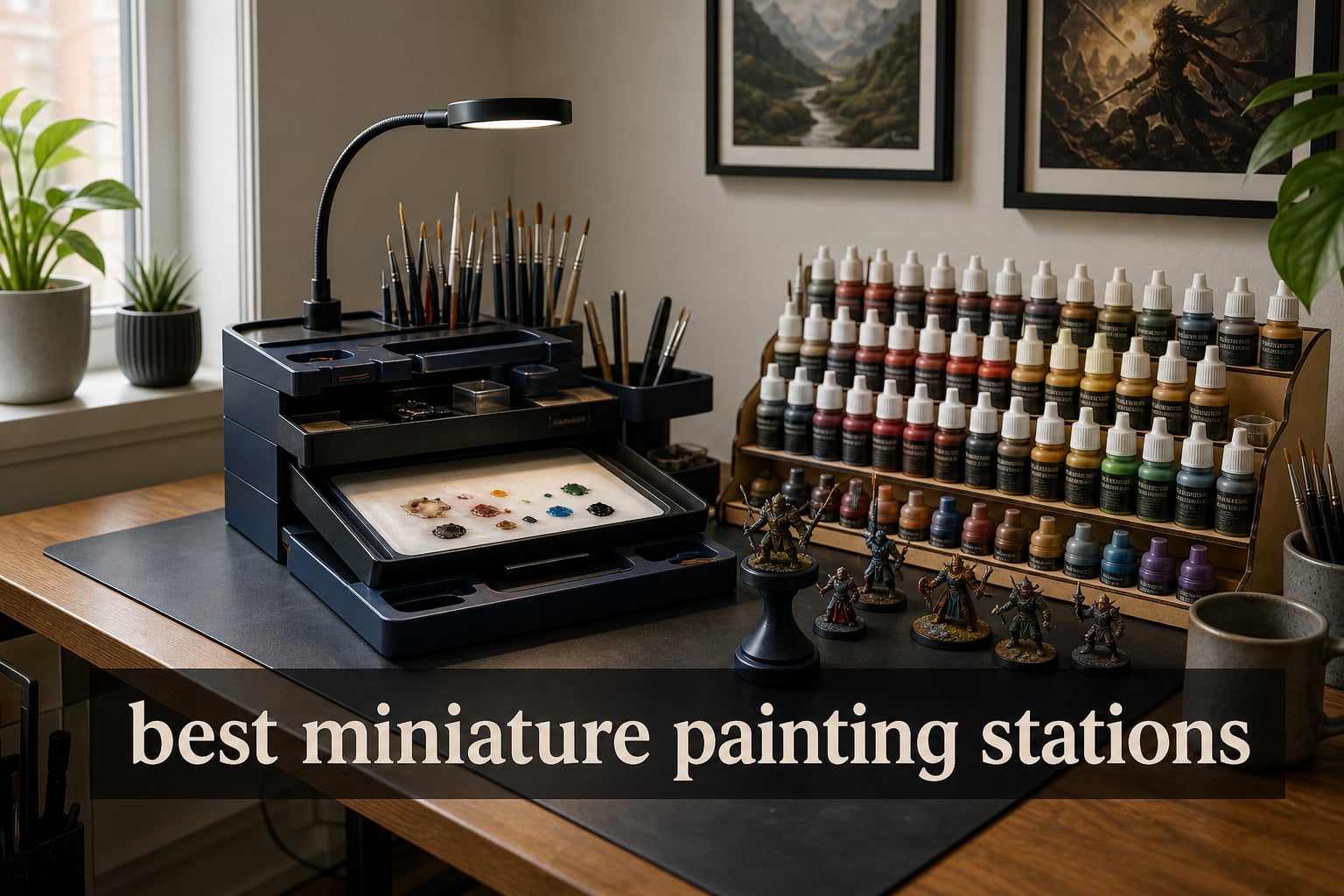 best miniature painting stations
