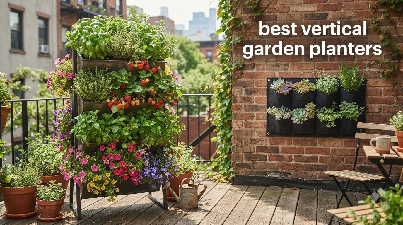 best vertical garden planters