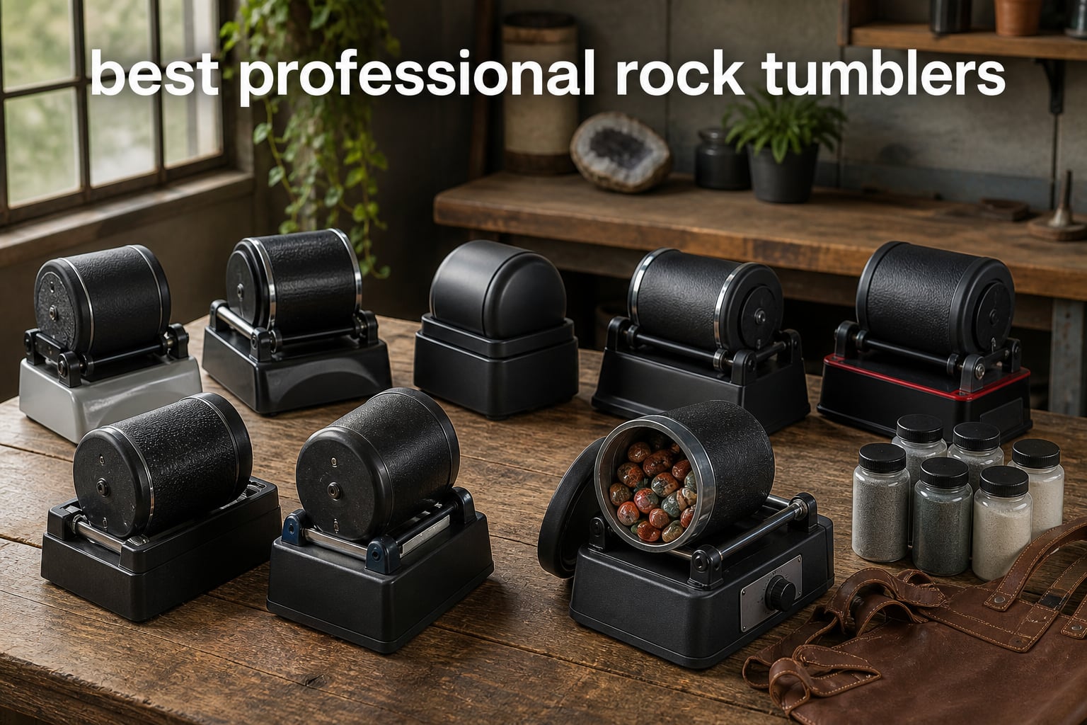 best professional rock tumblers