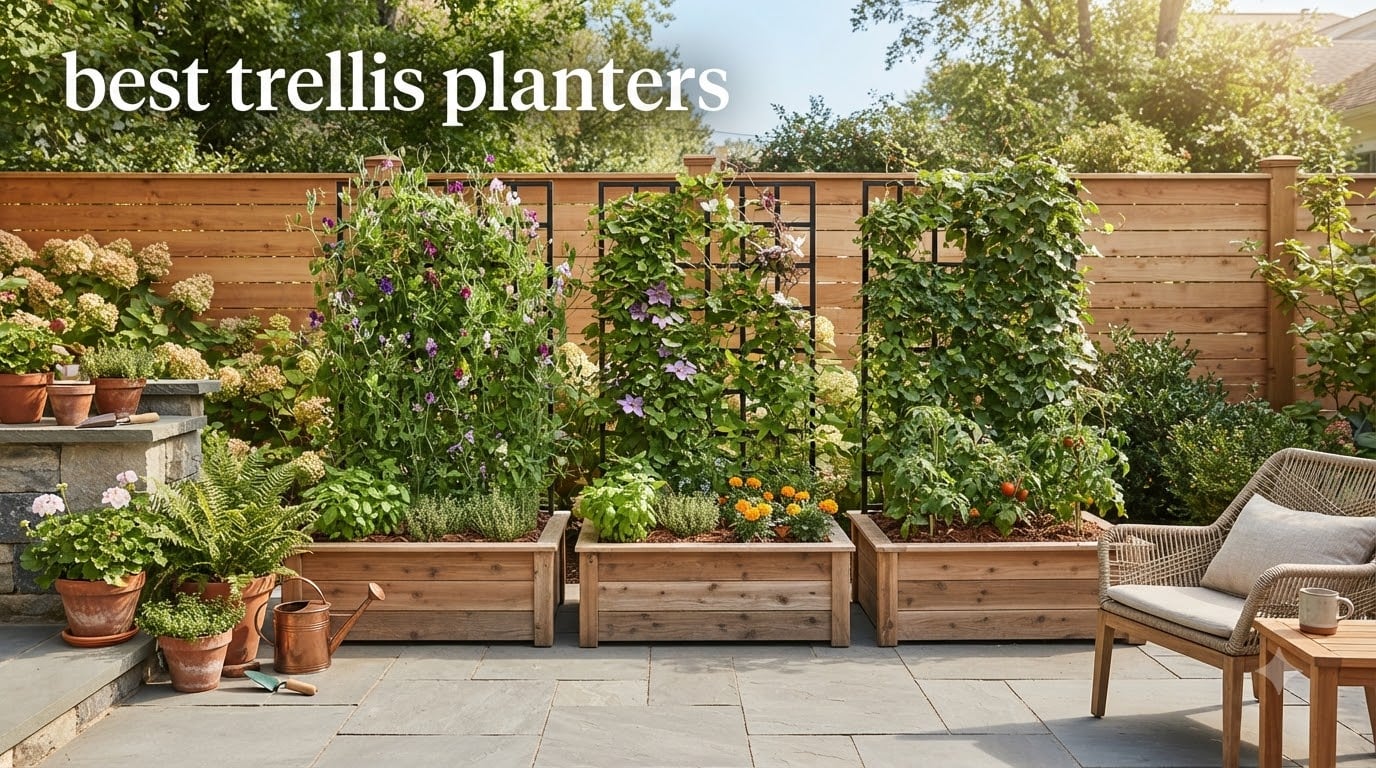 best trellis planters