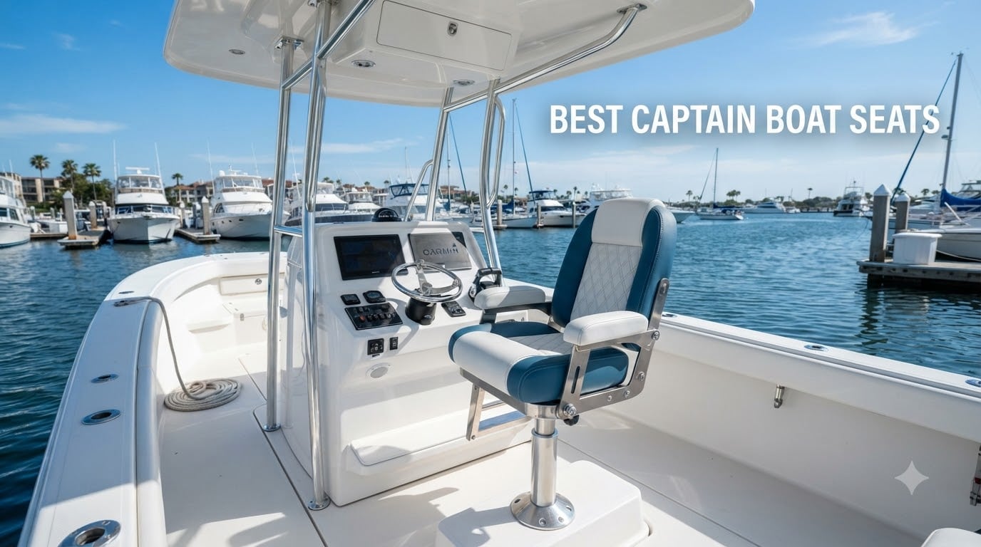 best captain boat seats