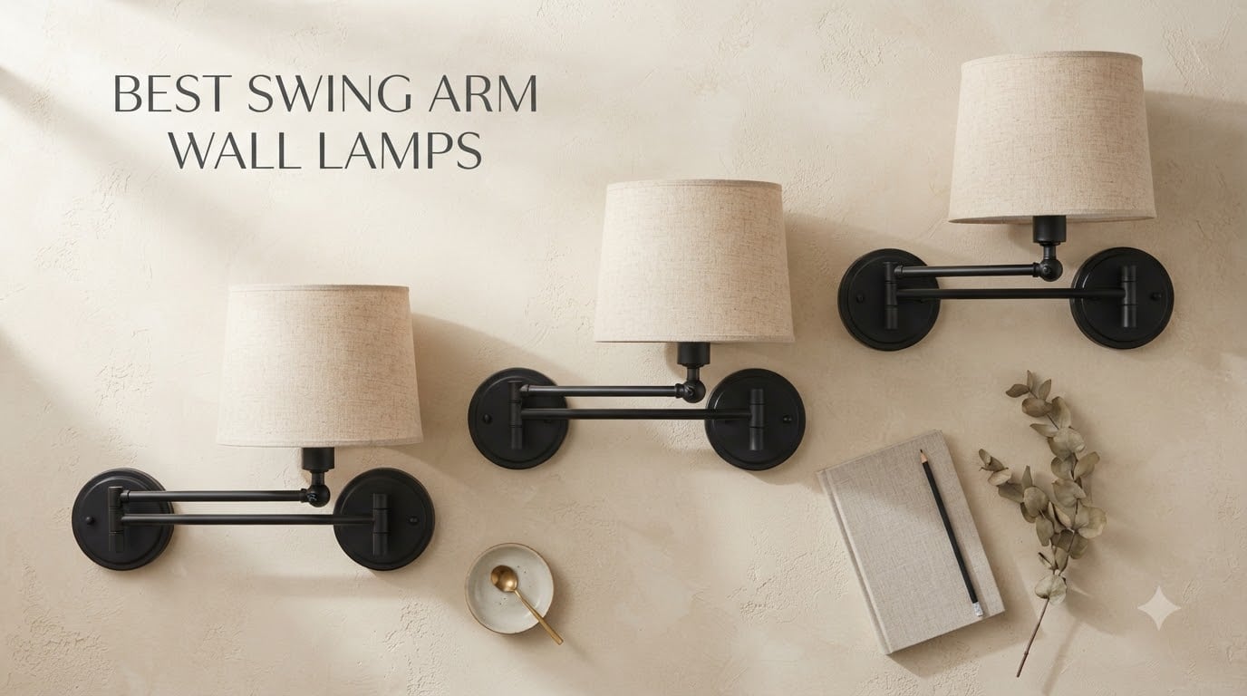 best swing arm wall lamps