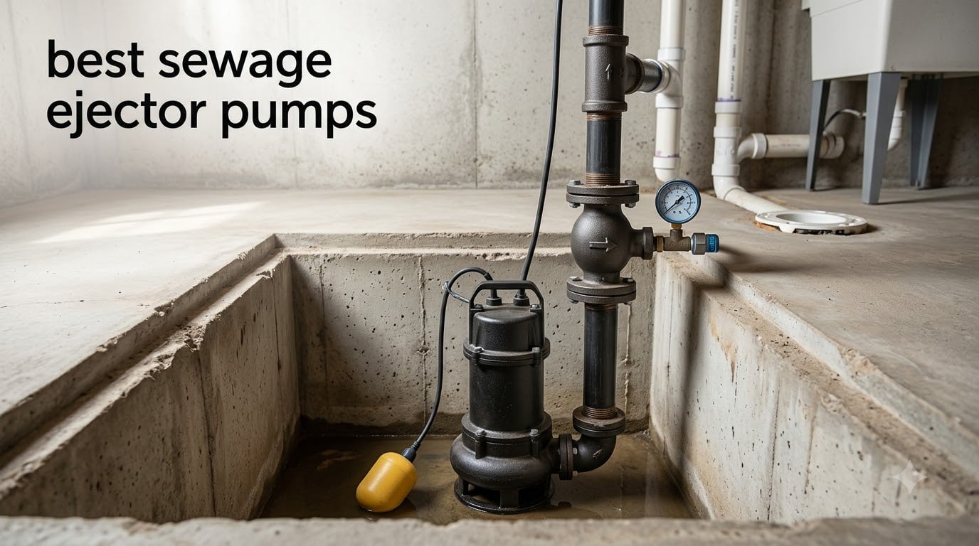 best sewage ejector pumps