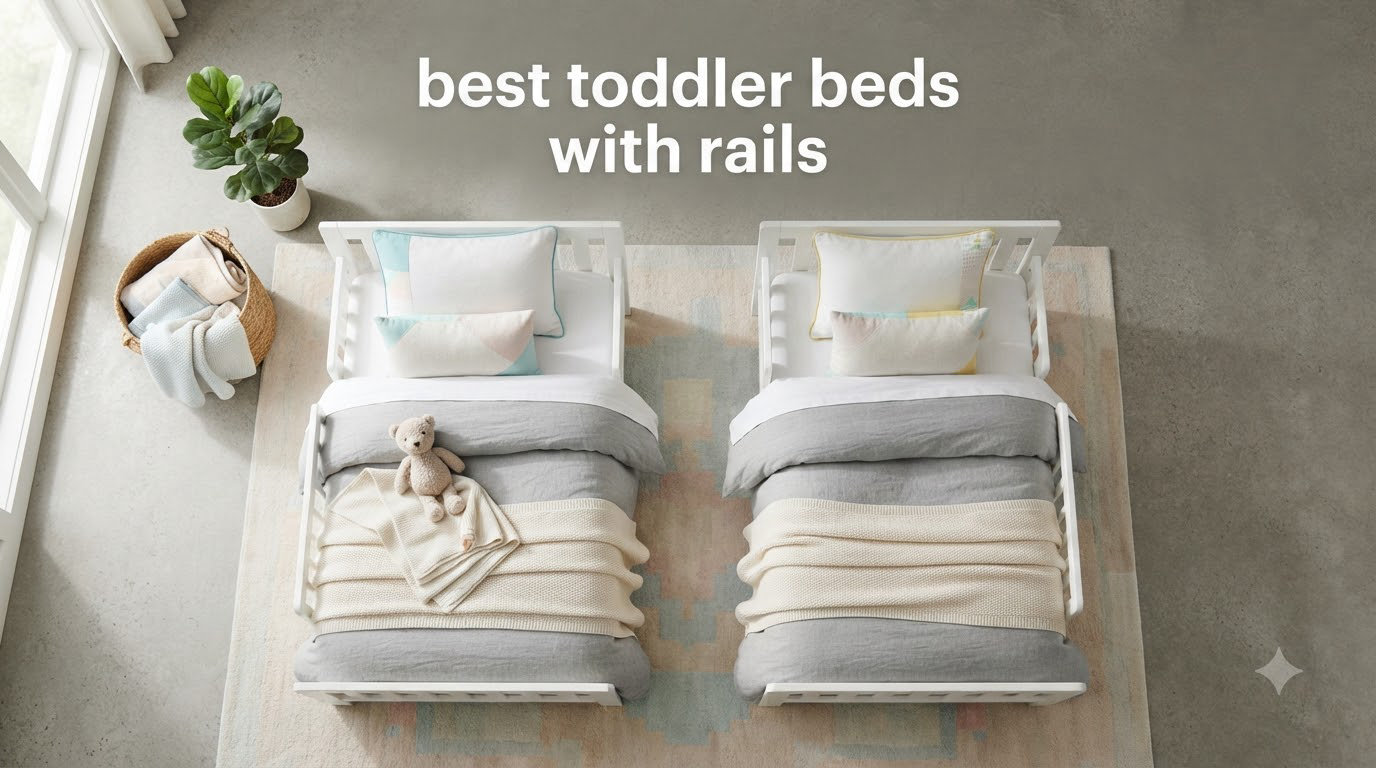 best toddler beds with rails