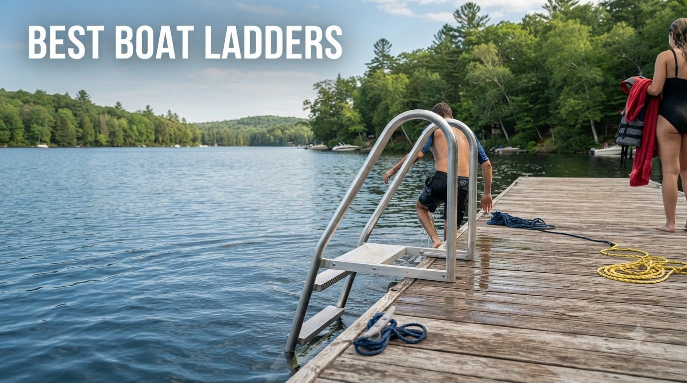 best boat dock ladders