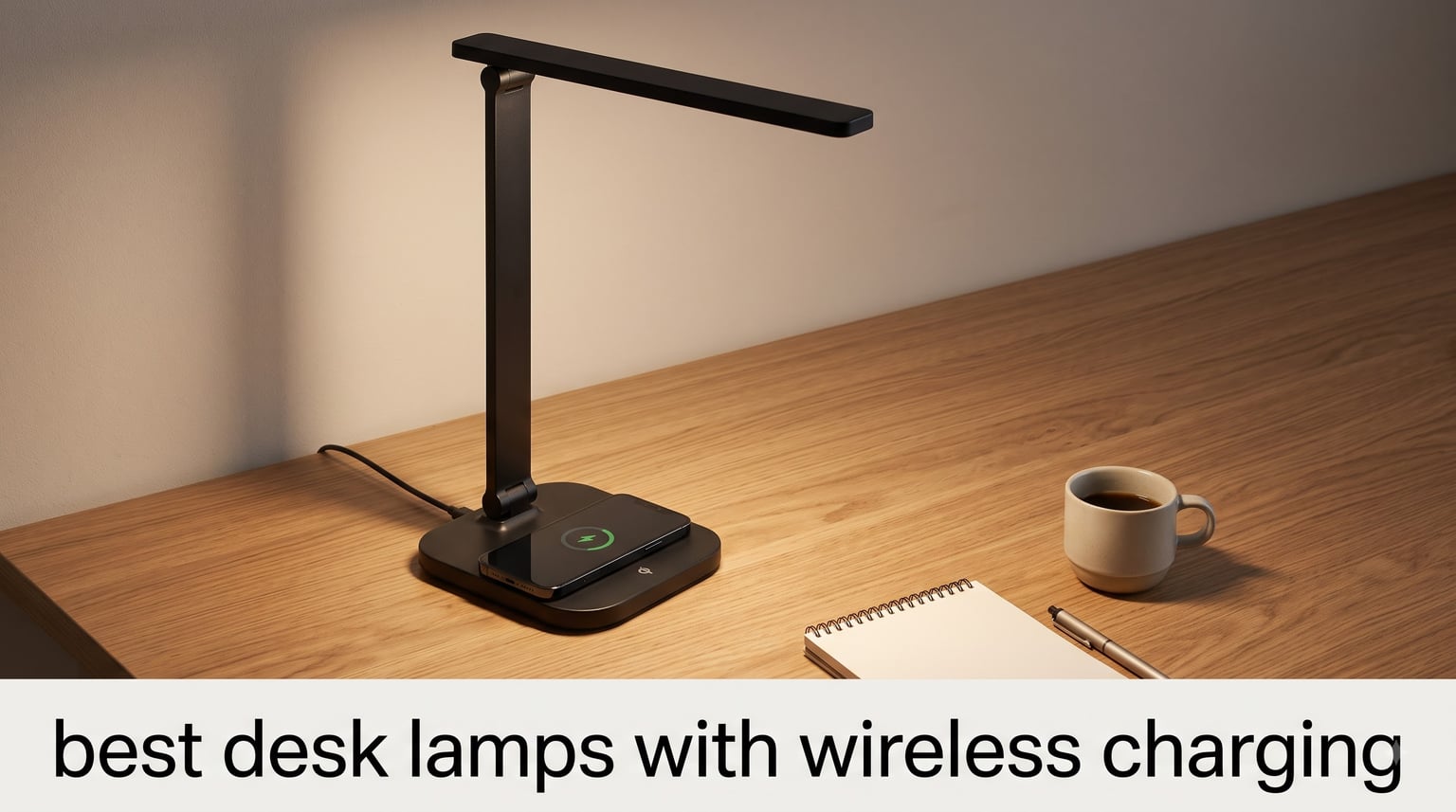 best desk lamps with wireless charging