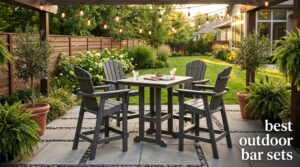 best outdoor bar sets