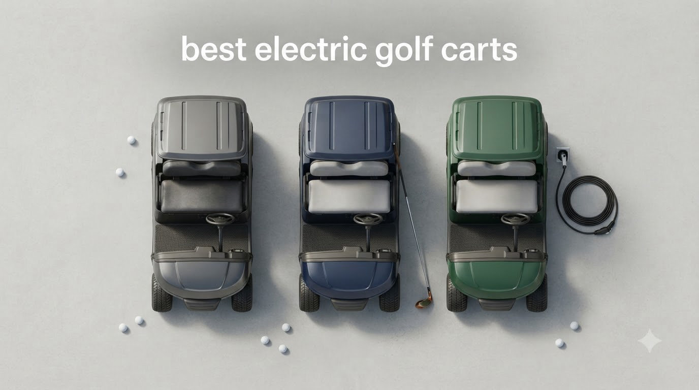 best electric golf carts