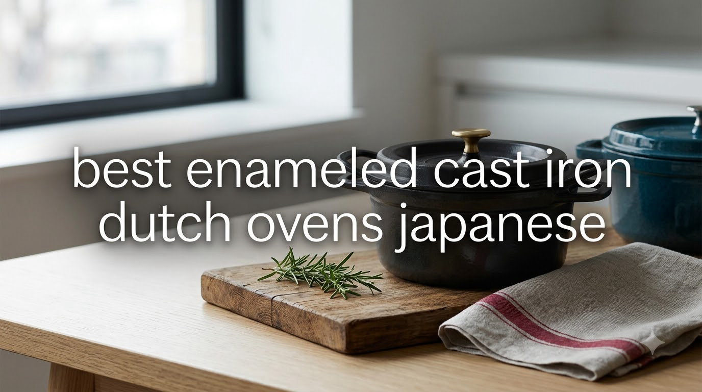 best enameled cast iron dutch ovens japanese