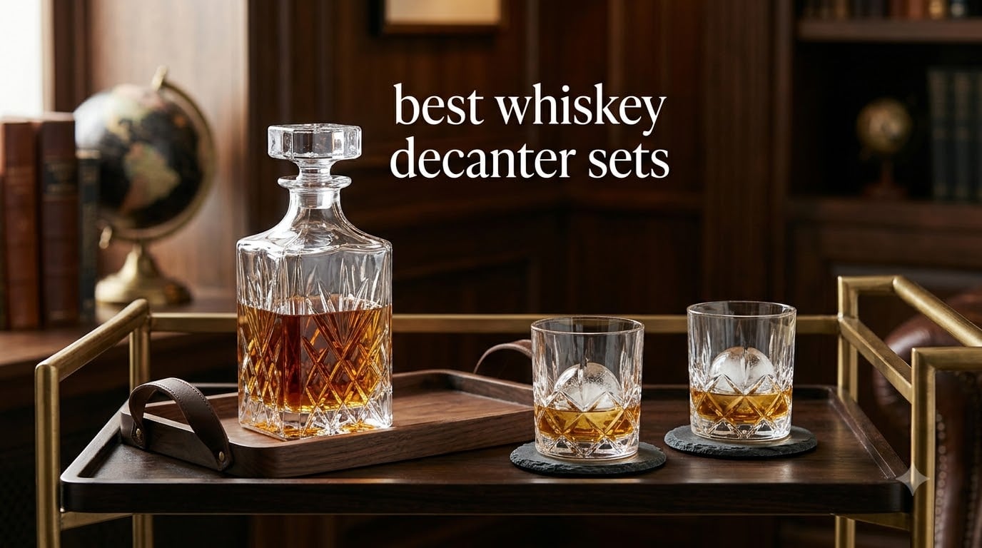 best whiskey decanter sets