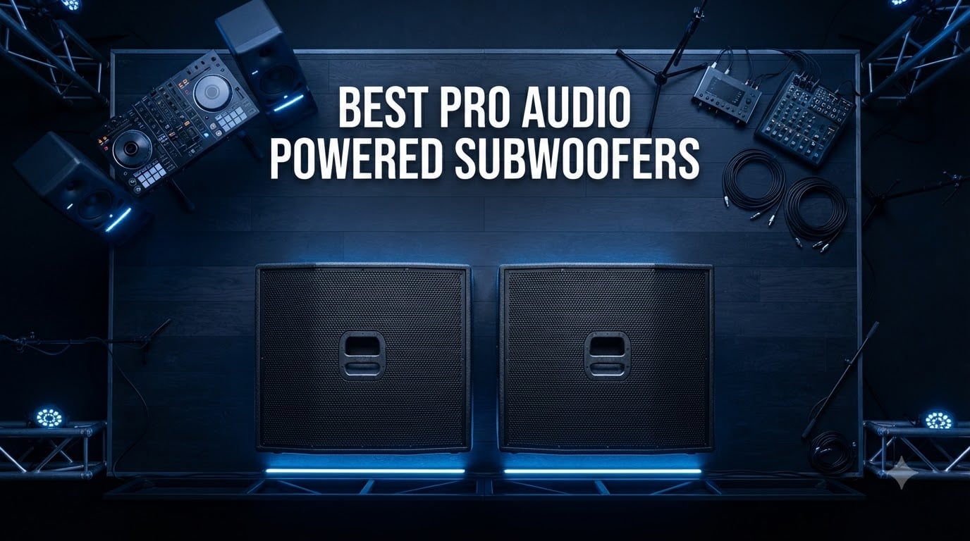 best pro audio powered subwoofers