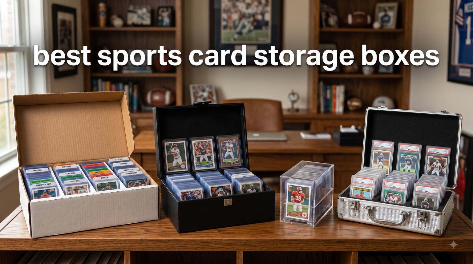 best sports card storage boxes