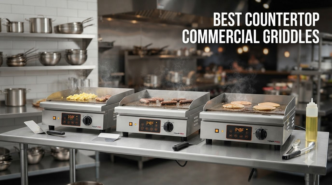 best countertop commercial griddles
