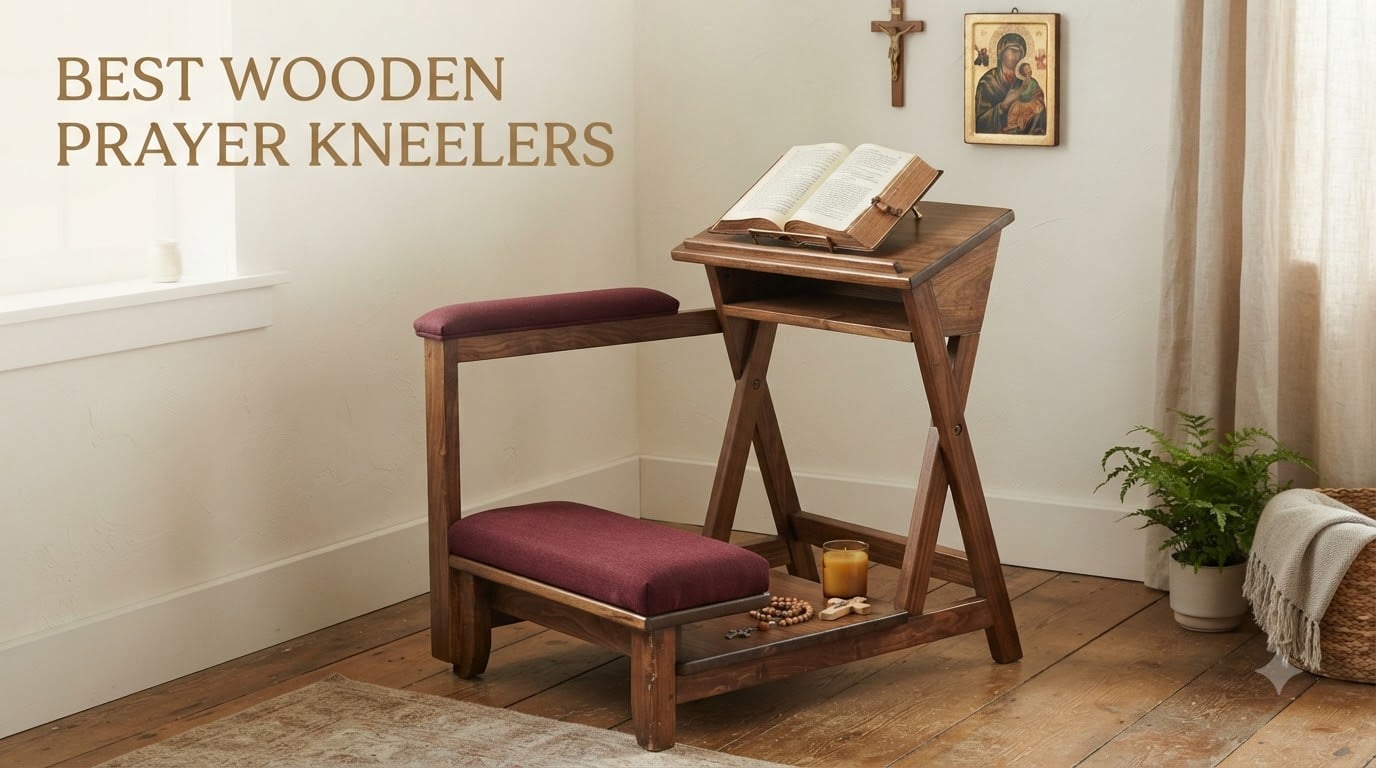 best wooden prayer kneelers