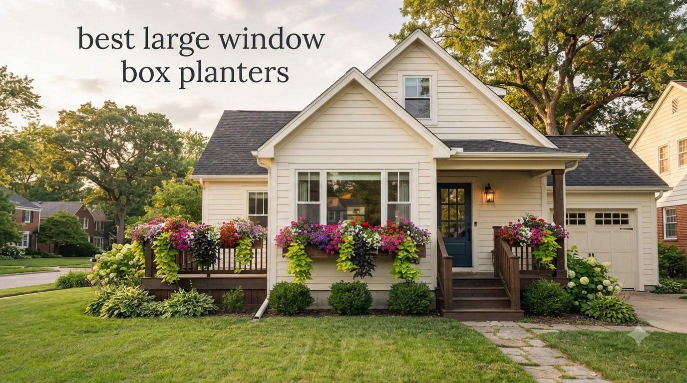 best large window box planters