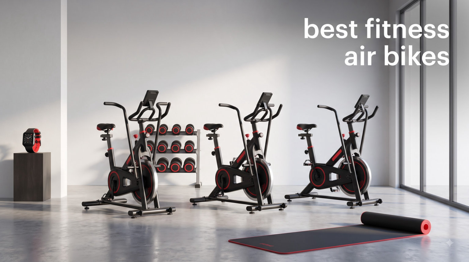 best fitness air bikes