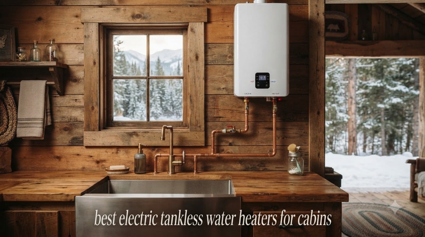 best electric tankless water heaters for cabins