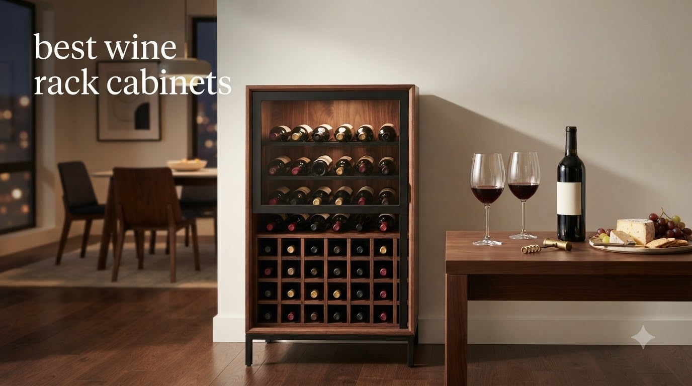 best wine rack cabinets