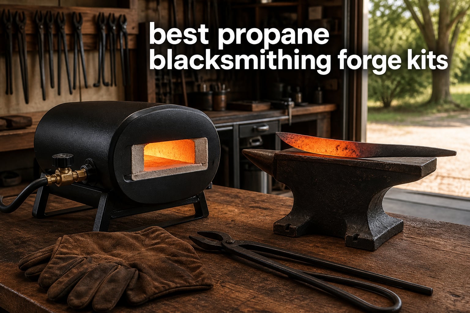 best propane blacksmithing forge kits